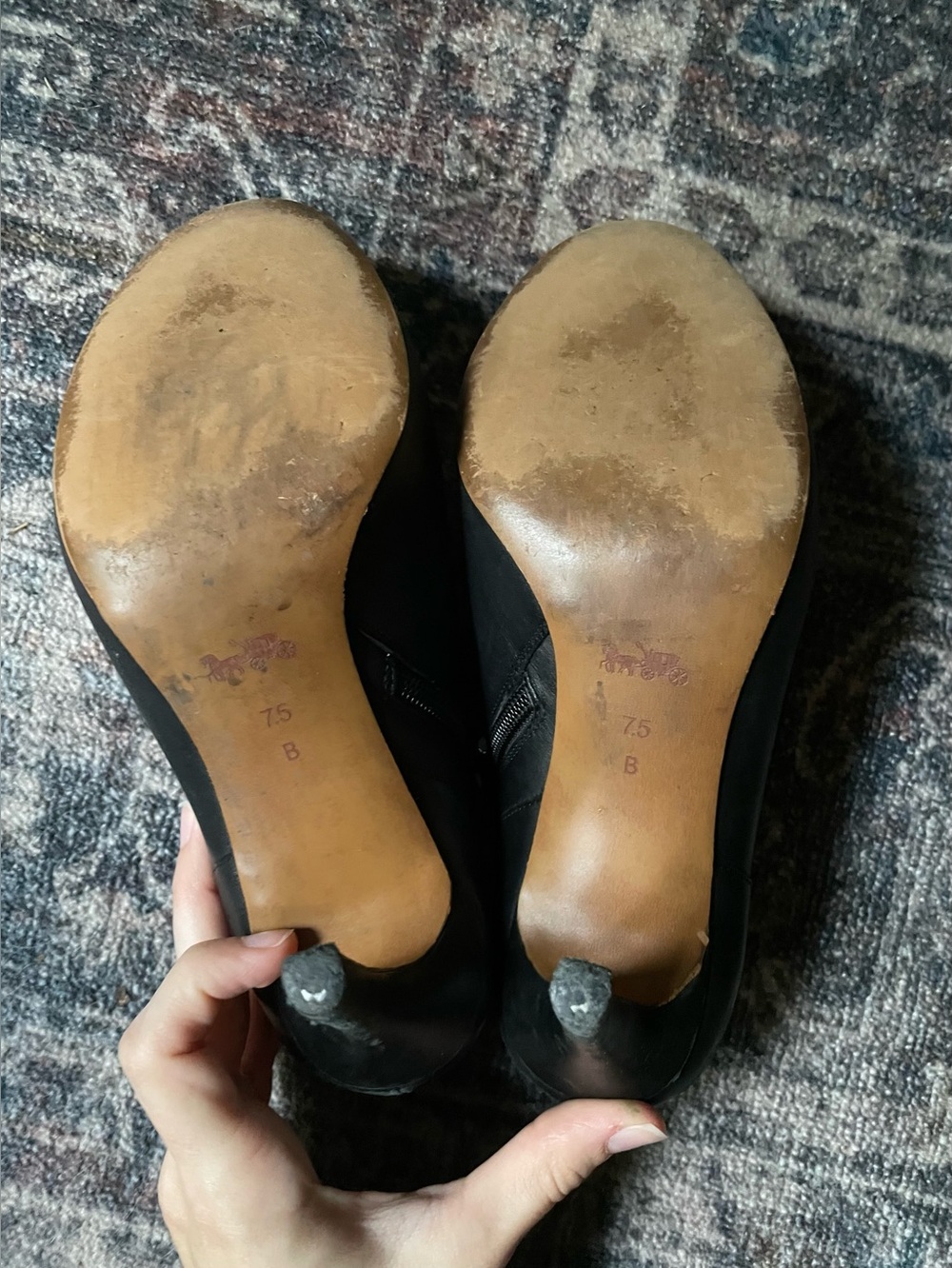 🐾Coach Seneca ankle booties🐾 - Picture 6 of 7